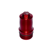 Red Aluminum Billet Oil Filter Housing for 1.8 / 2.0 TSI EA888.3 & EA888.4 Engines