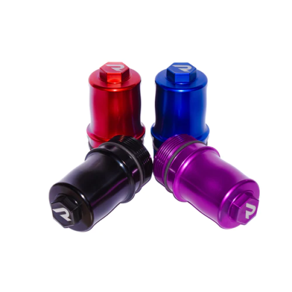 Red Aluminum Billet Oil Filter Housing for 1.8 / 2.0 TSI EA888.3 & EA888.4 Engines