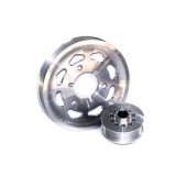 RTMG Performance Upgraded Pulley Kit for Citroen Saxo/Peugeot Rallye 16V with A/C, Stock Dimensions