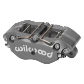 Dynapro Universal Lug Mount Caliper 4 Pistons Silver 120-9695