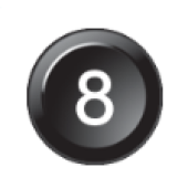 Insert 15mm 179 Number 8 Black Ecumaster