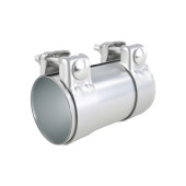 63mm Exhaust Pipe Connector with Clamps 2.5”
