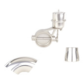 51mm Vacuum Actuated Exhaust Valve Set