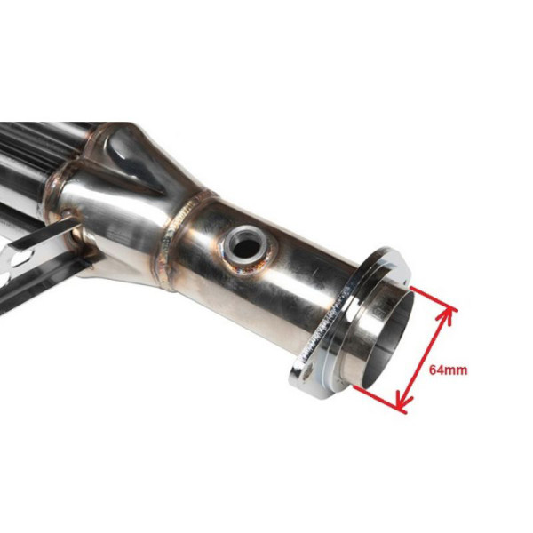 SRS 4-1 Header 2.5 Stainless Steel – Honda B-Engines