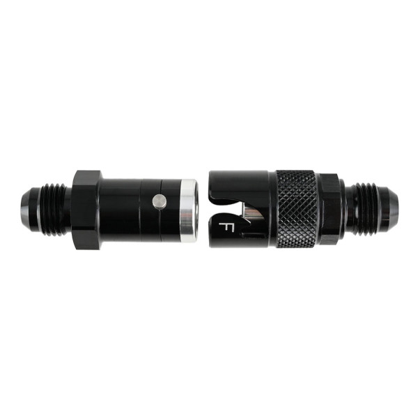 Dry break fitting fuel fast connector quick release fitting AN6