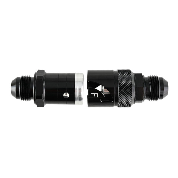 Dry break fitting fuel fast connector quick release fitting AN8