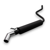 Sport Muffler Exhaust for FIAT Seicento 1998-2010 Hatchback