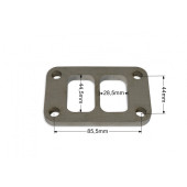 Stainless Steel SS304 T3 Twin Scroll Exhaust Flange