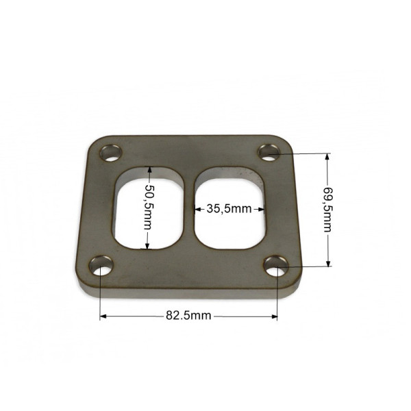 Stainless Steel SS304 T4 Twin Scroll Exhaust Flange