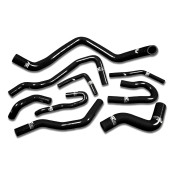 Black Silicone Radiator Coolant Hose Kit for Honda Civic D15 D16 EG EK