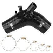 Silicone Air Intake Hose for Mitsubishi Lancer Evo X 10 2008-2015 - Black