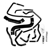 Silicone Radiator Coolant Hose Kit for Subaru Impreza WRX STI GD GB GG EJ20 2.0 2000-2007 - Black