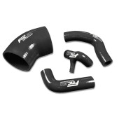 Black Silicone Radiator Coolant Hose Kit for Mercedes Benz C200K W203 Coupe Sport Kompressor 2001-2007