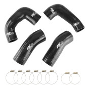 Silicone Intercooler Hose Kit for Porsche 911 997 Turbo 3.6L - Black