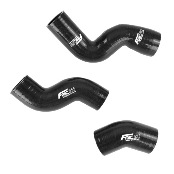 Silicone Intercooler Hose Kit for Land Rover Discovery 2 TD5 1999-2004 - Black