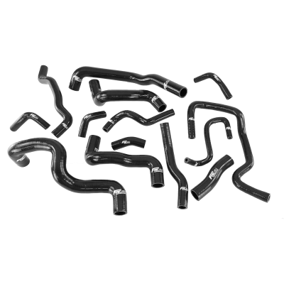 Silicone Radiator Coolant Hose Kit for Mini Cooper S R56 R57 1.6L Turbo N14 2008-2012 - Black