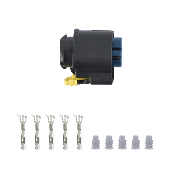 5-Pin Dual Sensor Connector with Terminals