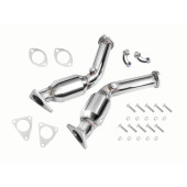 Downpipe with Silencer for Nissan 370z 2009-2017