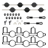 Intake Manifold Swirl Flap Repair Kit for Audi A4 A5 A6 A8 Q5 Q7 2.7 3.0 TDI