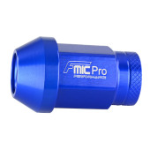 Forged Aluminum Wheel Nut M14x1.25 Blue 1 pc. Conical 7075-T6
