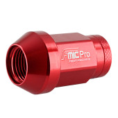 Forged Aluminum Wheel Nut M14x1.5 Red 1 pc. Conical 7075-T6
