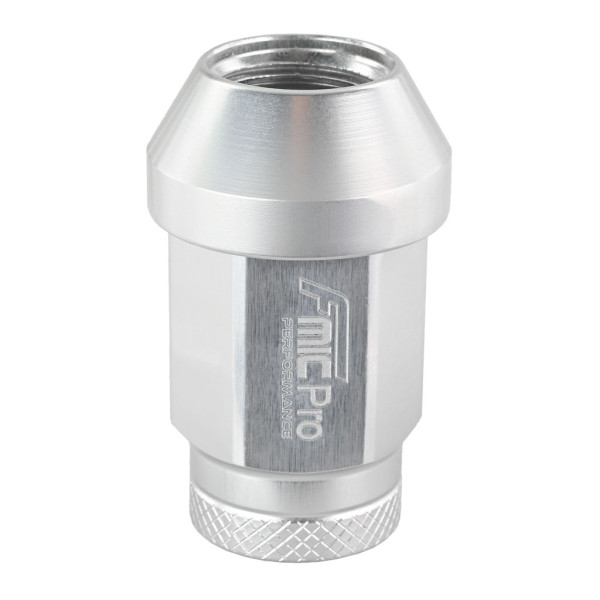 Forged Aluminum Wheel Nut M14x1.5 Silver 1 pc Conical 7075-T6