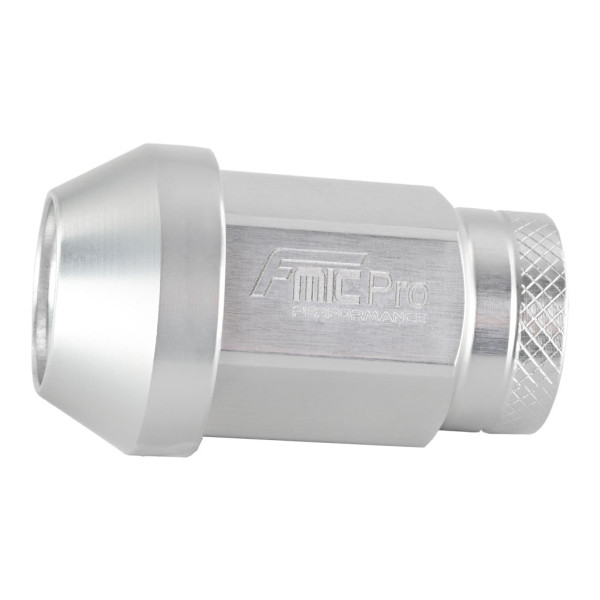 Forged Aluminum Wheel Nut M14x1.5 Silver 1 pc Conical 7075-T6