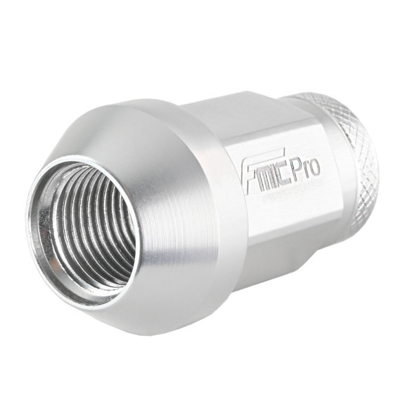 Forged Aluminum Wheel Nut M14x1.5 Silver 1 pc Conical 7075-T6