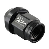 Forged Aluminum Wheel Nut M12x1.25 Black 1 pc. Conical Through-Hole 7075-T6
