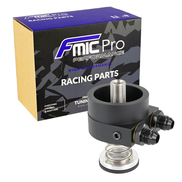 Oil Filter Sandwich Plate Cooler Adapter FMIC.Pro for VAG Volkswagen Audi Skoda Seat EA111 1.4TSI