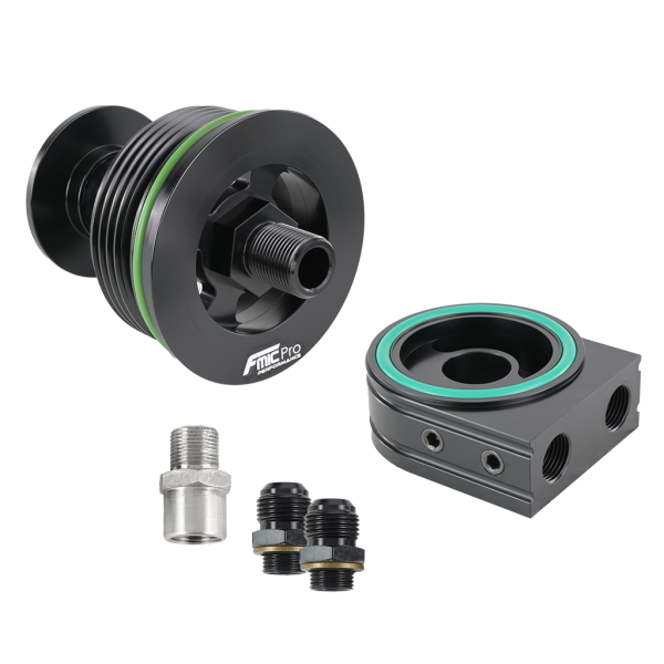 Oil Filter Sandwich Plate Cooler Adapter FMIC.Pro for VAG Audi S4 S5 RS4 RS5 3.0TSI V6 Porsche 2.9T EA839