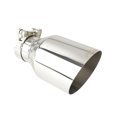 Stainless Steel Exhaust Tailpipe 100mm Tip 50mm Inlet