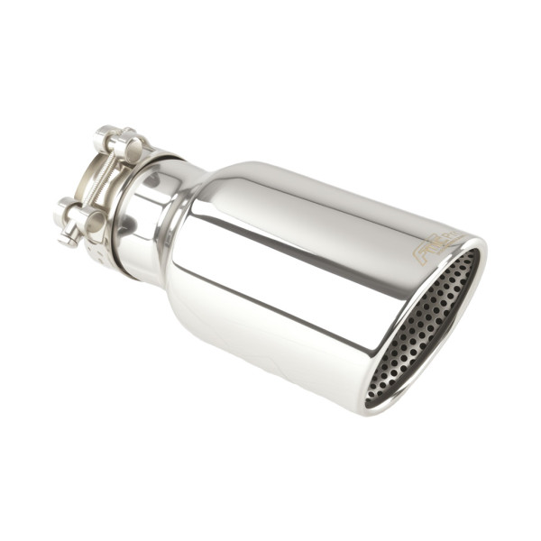 Stainless Steel Exhaust Tailpipe 90mm Tip 65mm Inlet