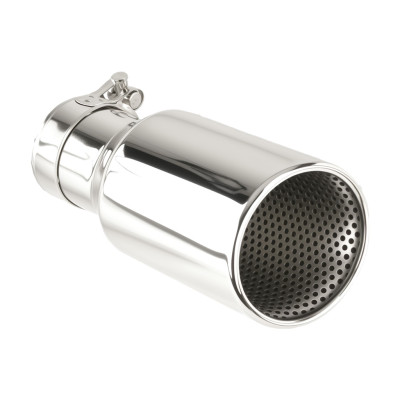 Stainless Steel Exhaust Tailpipe 90mm Tip 65mm Inlet