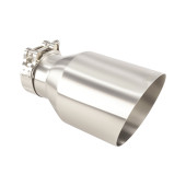Stainless Steel Exhaust Tailpipe 100mm Tip 65mm Inlet