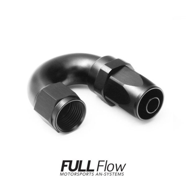 Nuke Performance AN-12 180° Full Flow Hose End Fitting