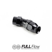 Nuke Performance Full Flow PTFE Hose End Fitting 30 Degree AN8