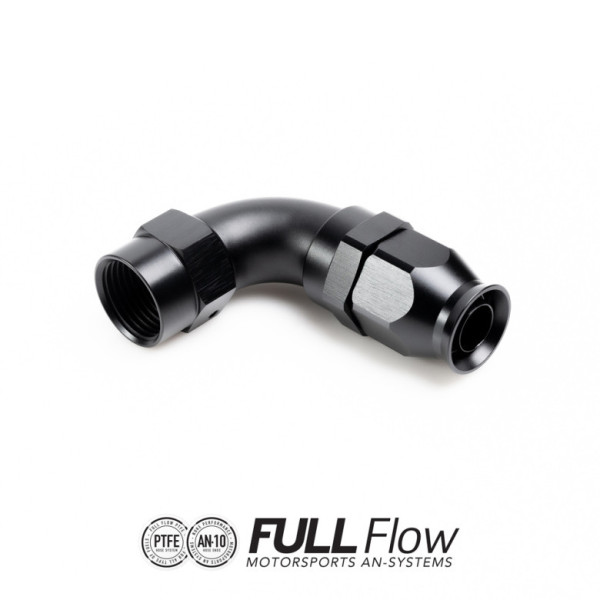 Nuke Performance AN-8 90° PTFE Hose End Fitting