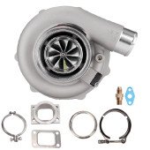 Turbocharger Pulsar PSR 6255G 900HP Stainless Steel .82 T25 Inlet 3" V-Band Outlet Ball Bearing