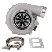 Turbocharger Pulsar PSR 6862G 1050HP .85 T4 Twin Scroll Inlet 3" V-Band Outlet Ball Bearing
