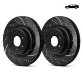 GD1376 Sport Disc Rotors EBC Brakes for Mercedes-Benz A-Class W169 A150 A160 A160D