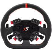 330mm Leather D Type Steering Wheel SIMAGIC GT Pro Hub(K) Paddle Shifters Simulator Simracing