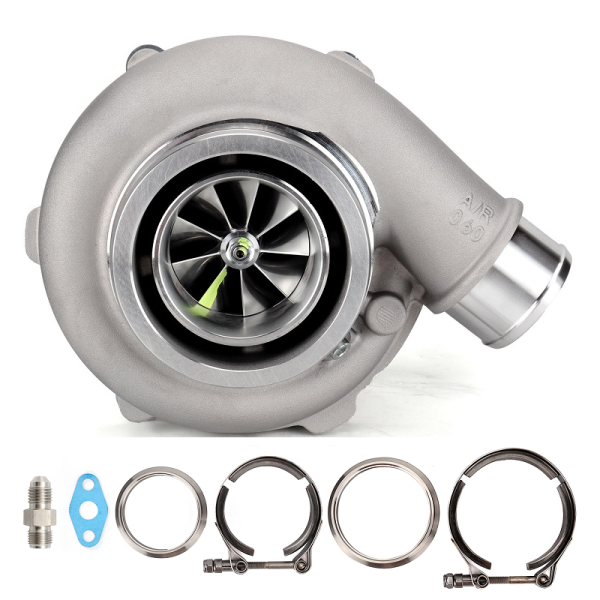 Turbocharger Pulsar PSR 3076 Gen2 750HP .83 2.5" V-Band Inlet 3" V-Band Outlet