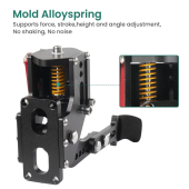 Hall Handbrake SIMSONN Simulator Simracing - Black