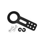 Straight Black Tow Hook