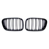 Sport Grille Dual Line Gloss Black for BMW X5 E53 1999-2003