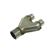 Stainless Steel Y-Pipe Collector 2-2.5 for Optimal Flow