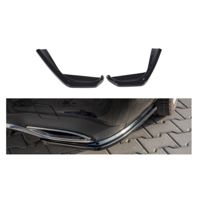 Gloss Black Rear Side Splitter for Mercedes-Benz E43 AMG W213