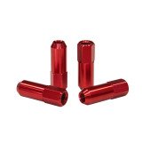 JBR 60mm M12 x1.25 Red Wheel Lug Nuts - Durable & Stylish