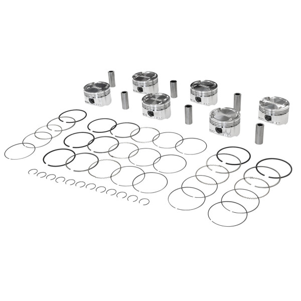 Forged TurboWorks M54B30 Pistons 84.50MM 9:1 Ratio